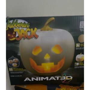 Jabberin Jack ANIMATED & TALKING LIGHT UP PUMPKIN